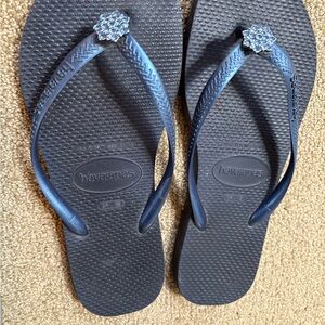 ✨✨SOLD✨✨✨Havaianas Dark Blue sandals Flip Flops
